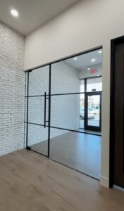 office glass partition in dubai